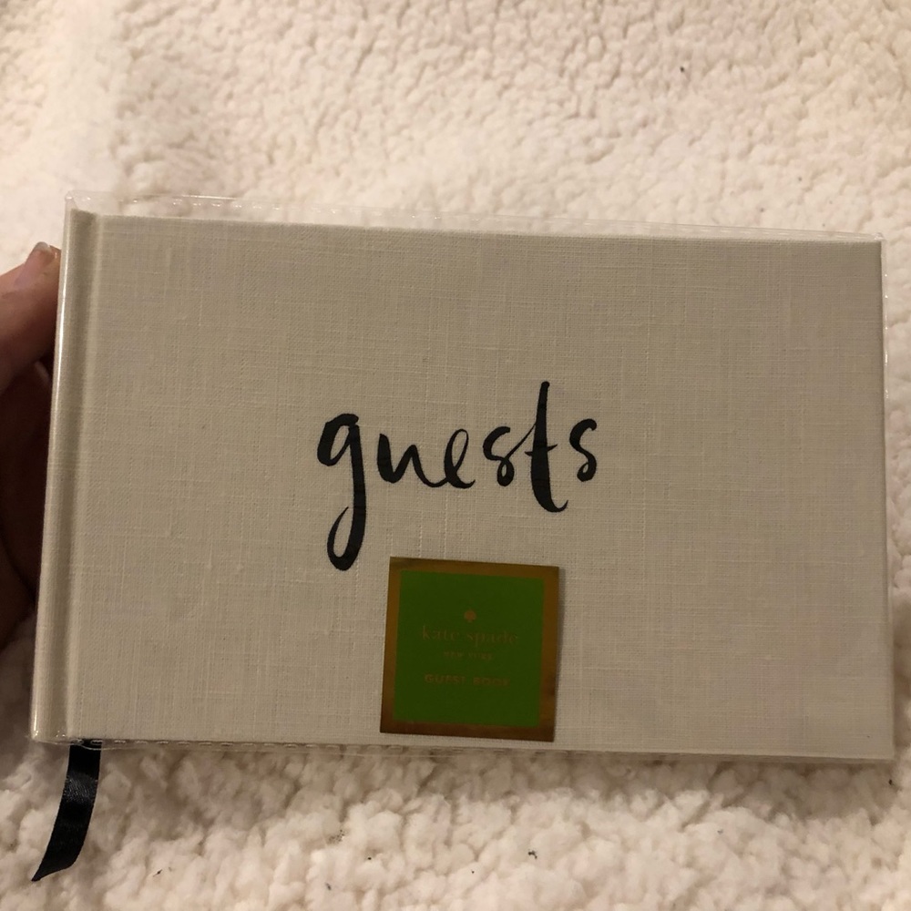 NWT Kate Spade Guest Book